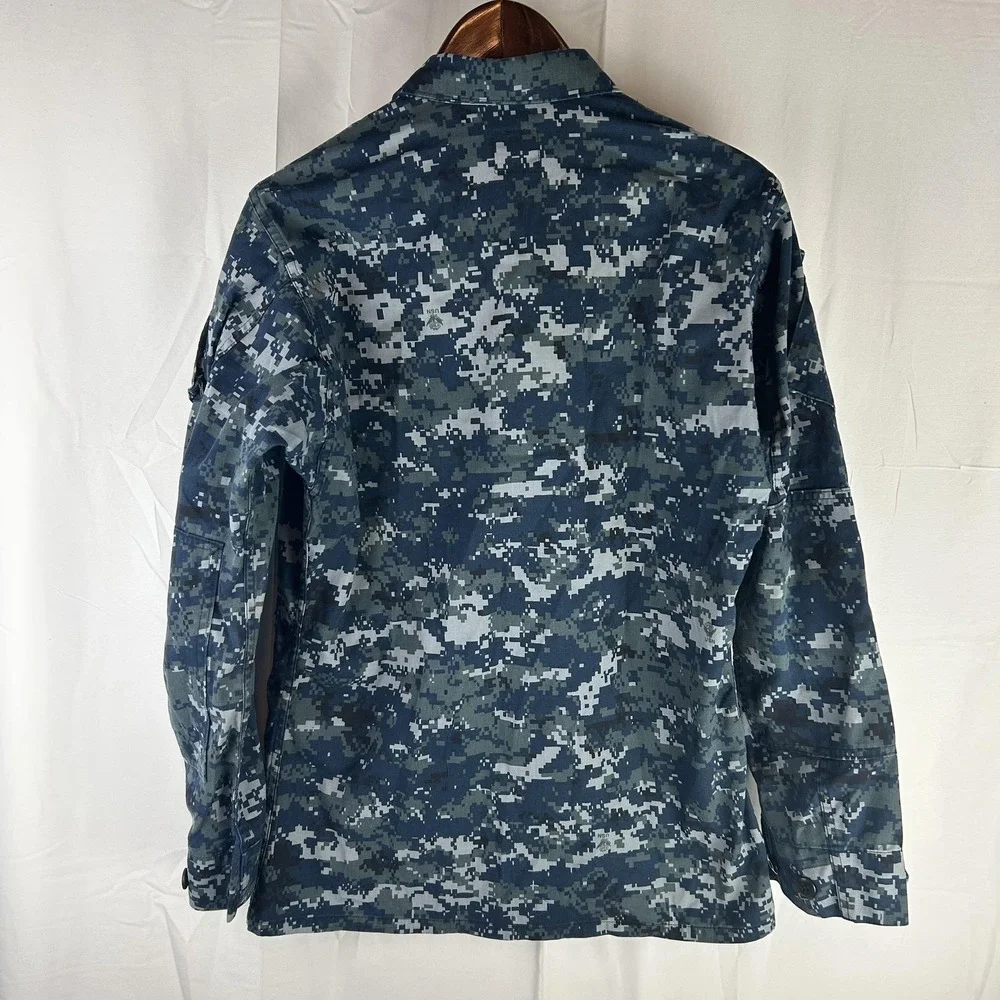 US Navy NWU‎ Type I Uniform Set Mens ST Blue Digital Camo Shirt Cargo Pants